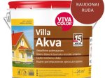 Medinių fasadų dažai VIVACOLOR Villa Akva, 2,7 l, raudonai rudos 2669 sp.