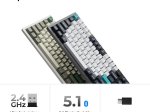 Belaidė žaidimų klaviatūra KEYCHRON Q6 Max, 100% mechaninė, baltos sp., Q6M-P4