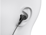 Laidinės ausinės XIAOMI Mi, Type-C, IP54, 1,25 m, 108 dB, juodos sp., BHR8930GL