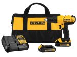 Akumuliatorinis gręžtuvas DEWALT DCD771S2-QW, maks. sukimo momentas 42 Nm, 18 V, 2 x 1,5 Ah akumuliatoriai, kroviklis