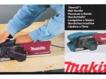 Elektrinis juostinis šlifuoklis MAKITA 9911, 650 W, 76 x 457 mm, 2,7 kg