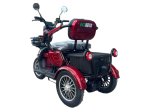 Elektrinis triratis EKOMOTO M20, raudonas, 20 Ah švino rūgšties baterija