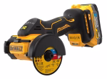 Akumuliatorinis mini diskinis pjūklas DEWALT DCS438E2T-QW, 18 V, be akumuliatorių ir kroviklio