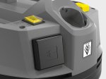 Sauso-šlapio siurbimo dulkių siurblys KARCHER NT 22/1 Ap Te, *EU, profesionalus, 22 litrų talpa, filtras, galingumas 1300 W, 6 m ilgio elektros laidas, 1.9 m ilgio žarna, 1.378-610.0