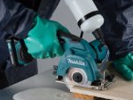 Akumuliatorinis diskinis pjūklas MAKITA CC301DZ, stiklui, keramikai, 12V MAX, 85 mm, be akumuliatorių ir kroviklio