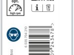 Grąžtas metalui BOSCH HSS-G, DIN 338 3,3 x 36 x 65 mm