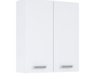 Vonios spintelė ELITA Top Unit Nika 60, 61,1 x 59,9 x 23,6 cm, viršutinė, pakabinama, lėtai idarančios durelės, balta, 2D, 167466