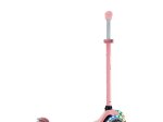 Paspirtukas GLOBBER Go Up Sporty Lights V2, pastelinis rožinis, apkrova iki 20kg