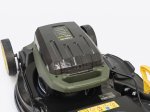 Akumuliatorinė savaeigė vejapjovė HERVIN BATTERY PLYL-316, 40 V, 2x20 V, darbinis plotis 460 mm, 25-75 mm, bešepetėlis variklis, 55 l krepšys, be akumuliatorių ir pakrovėjo.