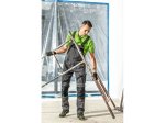 Puskombinezonis HOGERT WORKWEAR Lemberg, 65% poliesteris, 35% medvilnė, pilka spalva, 2XL (56) dydis, CE