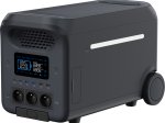 Nešiojama elektros stotelė HINEN PS3000, akumuliatoriaus talpa 2560WH, nuolatinė išvestis 3000W, su ratukais