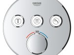Potinkinė dušo sistema GROHE PRECISION SMARTCONTROL, su termostatu, Vitalio SmartActive 310mm lietaus galva ir Vitalio Get Stick dušeliu, chromo spalva, 34874000