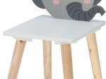 Vaikiška kėdutė KIDS, 4 skirtingi dizainai, 24 x 29,5 x 52 cm