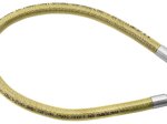 Dujų žarnelė FERRO, 1/2", 0,5 m, su plieniniu tinkleliu, vidus/vidus, WG0500