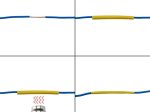Termoizoliacinių vamzdelių rinkinys DPM, 42 vnt., po 9 cm, skersmuo 2,4–12,7 mm