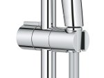 Dušo komplektas GROHE QUICKFIX VITALIO COMFORT 110, 3-srovių dušelis, stovas ir žarna, chromo spalva, klijuojamas arba prisukamas, 26096001