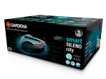 Robotas vejapjovė GARDENA Smart Sileno City 500, iki 500 m², 18 V / 2.1 Ah, įkalnė iki 35%, svoris 7 kg