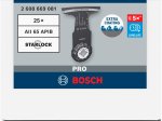 Daugiafunkcinio įrankio pjūklelis BOSCH, AII 65 APB Starlock, 40 x 65 mm, medienai, metalui
