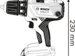 Akumuliatorinis suktuvas BOSCH Professional GSR 18V-21, komplekte 2x 2.0 Ah, 18 V akumuliatoriai ir kroviklis GAL 1820