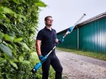 Akumuliatorinės gyvatvorių žirklės MAKITA DUN500WZ, 18 V, darbinis plotis 50 cm, bešepetėlinis variklis, svoris 4,5 kg. Be akumuliatorių ir pakrovėjo.