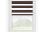 Ritininė užuolaida MARDOM Click Day & Night, 61,5 x 150 cm, rudos spalvos