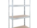 Sandėliavimo lentyna AR SHELVING Garage Series Rivet S, metalinė, 4 lentynos, 180 x 90 x 45 cm