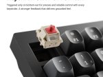 Belaidė žaidimų klaviatūra KEYCHRON V6 Ultra 8K, 100% mechaninė, juodos sp., V6U-D3