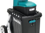 Šakų smulkintuvas MAKITA UD2500, 2500 W, maksimalus smulkinamų šakų storis 45 mm, talpa 67 l