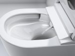 Klozetas GROHE SENSIA, pakabinamas, išmanusis, su dviem purkštukais, be nuplovimo lanko, su Triple Vortex nuleidimu, dangtis, baltos spalvos, 36507SH0
