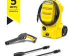 Aukšto slėgio plovykla KARCHER K 3 Classic, slėgis iki 120 bar, vandens srautas 380 l/h, galia 1,6 kW