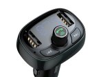 Moduliatorius BASEUS Ccall-Tm0A/Ccall-Tm01, automobilinis, 12-24V, su Bluetooth funkcija, LED indikacija, juodos sp.