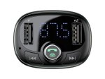 Moduliatorius BASEUS Ccall-Tm0A/Ccall-Tm01, automobilinis, 12-24V, su Bluetooth funkcija, LED indikacija, juodos sp.
