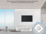 ZigBee protokolo judesio daviklis SONOFF Snzb-03, komplektacijoje baterija 3V CR2450