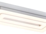 Lubinis LED šviestuvas RABALUX Alana, 2 x 40W, 230V 50Hz, 3000K, 2400 lm, matinės baltos sp., 200 x 410 mm, 5648