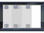 Stumdomų durų bėgelis HETTICH SlideLine16, prisukamas, spl. sidabro, 2 m, 9184437