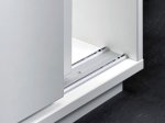 Stumdomų durų bėgelis HETTICH SlideLine16, prisukamas, spl. sidabro, 2 m, 9184437
