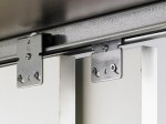 Stumdomų durų montavimo rinkinys HETTICH TopLine2, cinkuotas, 25 kg, 1484