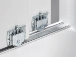 Stumdomų durų montavimo rinkinys HETTICH SlideLine16, cinkuotas, 60 kg, 9184438