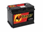 Akumuliatorius BANNER Starting Bull, 12 V, 62 Ah, 510 A, 241 x 175 x 190 mm