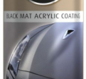 Automobiliniai dažai K2 Black Matt, akriliniai, juodi, matiniai, 500 ml