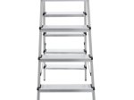Kopėčios HERVIN EQUIPMENT, aliuminės, dvipusės, 2x6 pakopų, 1320-1410 mm, AD0406A