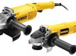 Elektrinių kampinių šlifuoklių rinkinys DEWALT DWE492DUO2-QS, DWE4157 + DWE492, 125 ir 230 mm