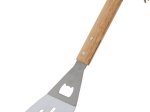 Grilio mentelė BBQ, 41cm, medinė rankena