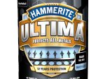 Antikoroziniai dažai HAMMERITE Ultima, 0,7 l, juodos sp., blizgūs