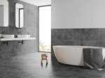 Akmens masės plytelės CERRAD DELANO GRAPHITE, 59,7 x 59,7 cm, 1,780 m2/dėž., glazūruotos, matinės, rektifikuotos, spl. tamsiai pilka