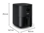 Karšto oro gruzdintuvė TEFAL Easy Fry Max, 5 L, 1500 W, juodos sp.