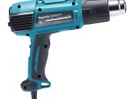 Elektrinė orpūtė MAKITA HG6031VK, galia 1800 W, temperatūros ribos 50 - 600 °C, oro srautas 250 / 500 l/min, 4 priedai