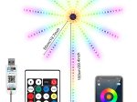 LED šviečianti dekoracija SUNLUX, išmanioji, su RGB valdikliu, 120 LED, skersmuo 30 cm, 25418-2