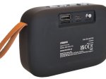 Kolonėlė STREETZ S101-BLK, 3W, Bluetooth, nešiojama, su FM imtuvu, USB/ TF/FM, juodos sp.