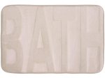 Vonios kilimėlis BISK Basic 5, 40 x 60 cm, smėlio spl.